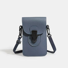 Load image into Gallery viewer, Minimalist Lock-Clasp Crossbody Mini Bag – PU Leather Unisex Shoulder Bag