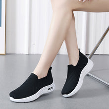 Load image into Gallery viewer, Women's Mesh Slip-On Sneakers | Breathable Lightweight Flat Walking Shoes