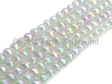 Load image into Gallery viewer, Mystic Plated Rainbow White Agate Beads, Sku#UA59