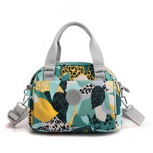 Load image into Gallery viewer, Multi-Layered Compact Portable Nylon Shoulder Crossbody Bag