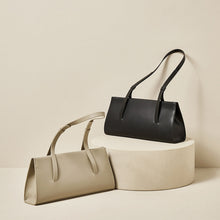 Load image into Gallery viewer, Women's Genuine Leather Underarm Shoulder Bag - Urban Minimalist Commuter Handbag
