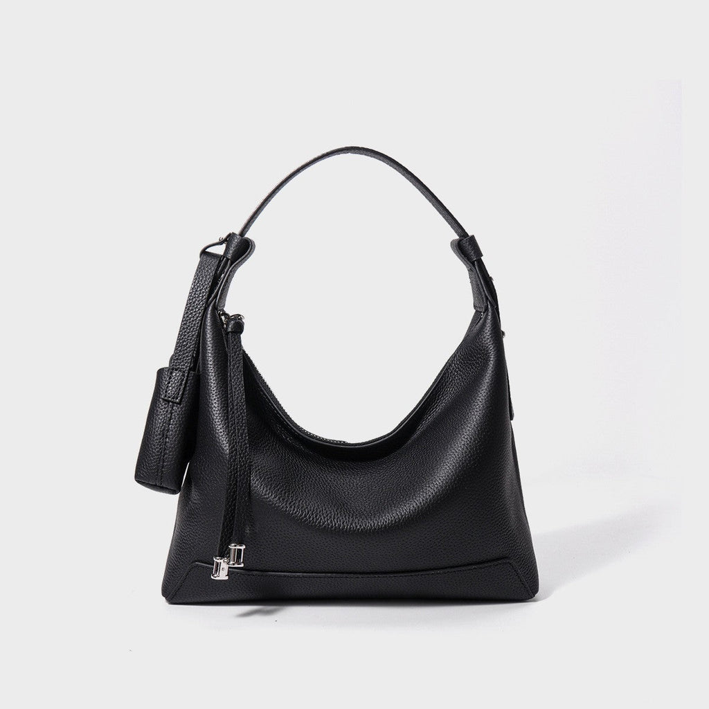 Women's Genuine Leather Crossbody & Underarm Bag – Lightweight Dumpling Shoulder Bag
