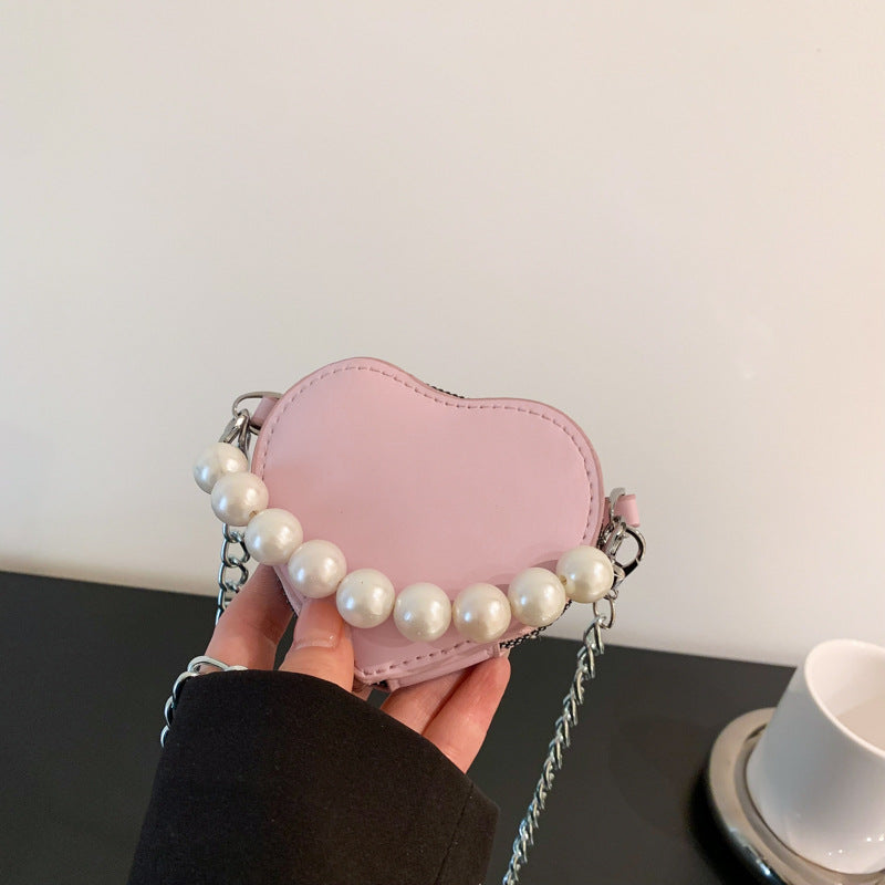 Heart-Shaped Crossbody Bag