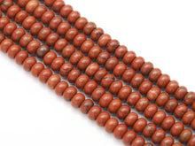 Load image into Gallery viewer, Genuine Red Creek Jasper Rondelle Smooth Beads, Sku#U1411