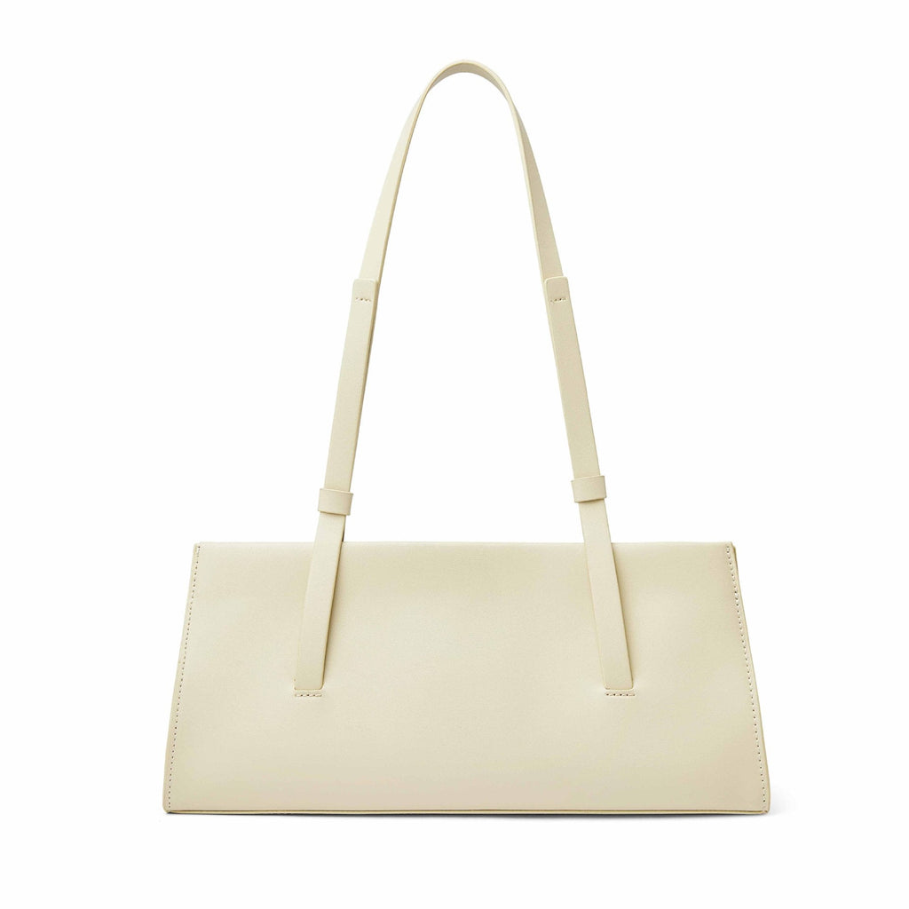 Women's Genuine Leather Underarm Shoulder Bag - Urban Minimalist Commuter Handbag