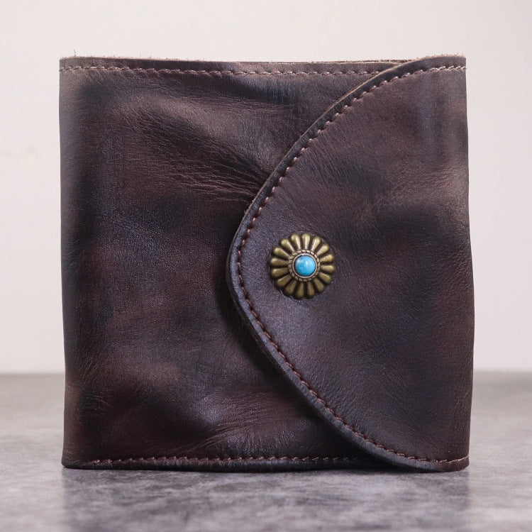 Premium Genuine Leather Multi-Functional Coin Purse Wallet for Women