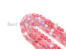 Load image into Gallery viewer, Matte Red Spectrolite Aura Quartz Matte, High Quality in Rou