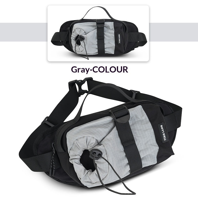 Waterproof Sports Waist Pack - Crossbody Water Bottle Bag for Outdoor Activities