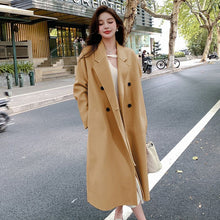 Load image into Gallery viewer, Double-faced Cashmere Wool Coat For Women In Autumn And Winter