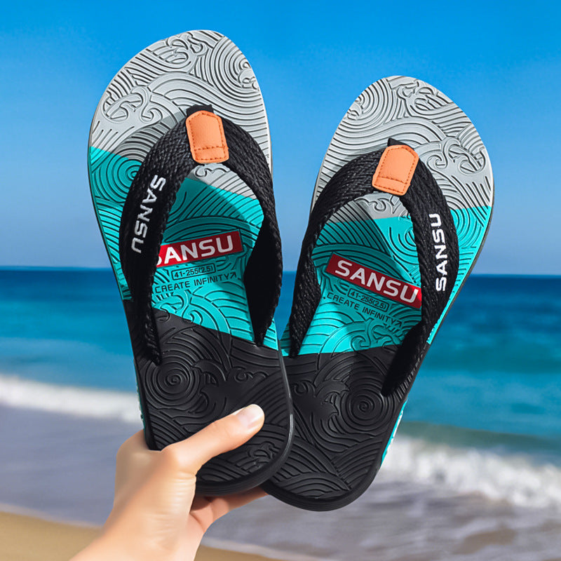 Men's Outdoor Flip-Flops & Slides - Comfortable EVA Slippers for Home & Outdoor