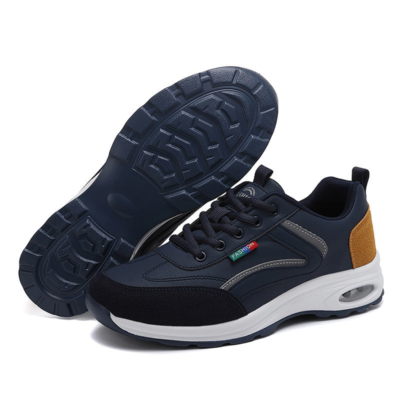 Men's Waterproof Athletic Casual Shoes - Plus Sizes 39-48 | Air Cushion Sole