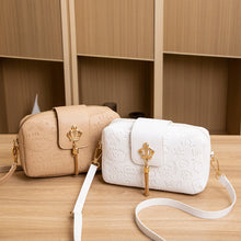 Load image into Gallery viewer, Women's Crossbody Phone Bag - Korean Style Embossed PU Leather Shoulder Bag