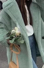 Load image into Gallery viewer, Caterpillar-style Long Coat Women's Faux Fur Jacket
