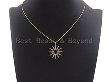 Load image into Gallery viewer, Round Hollow out Sunflower Pendant