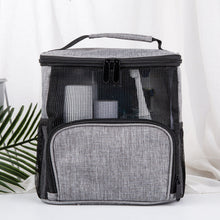Load image into Gallery viewer, Portable Hanging Large-Capacity Toiletry Bag for Travel – Oxford Cloth Organizer