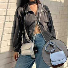 Load image into Gallery viewer, Retro Cookie-Shaped Crossbody Bag - Women's PU Leather Shoulder Bag | Sarah Express