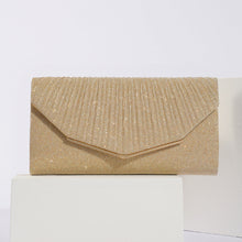 Load image into Gallery viewer, Vintage Evening Clutch Bag - Pleated Pillow Handbag for Women - Party Wedding Banquet Purse