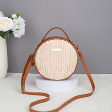 Load image into Gallery viewer, Woven Straw Round Bag