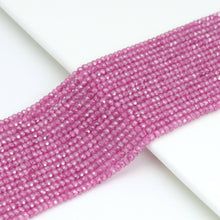 Load image into Gallery viewer, 2x3mm CZ Faceted Rondelle Beads,Sku#U2130