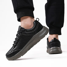 Load image into Gallery viewer, Men's British-Style Microfiber Leather Low-Top Sneakers | Round Toe Casual &amp; Sports Shoes | EU 39–48