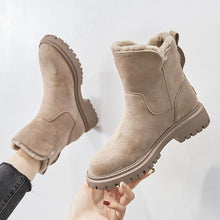 Load image into Gallery viewer, Women's Thick Insulated Snow Boots | Sherpa Lined Mid-Calf Winter Boots