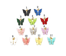 Load image into Gallery viewer, Butterfly Colorful Charm, Sku#FH214