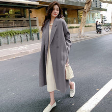 Load image into Gallery viewer, Double-faced Cashmere Wool Coat For Women In Autumn And Winter