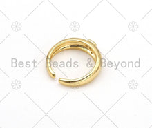 Load image into Gallery viewer, Square CZ Adjustable Ring, Sku#X218