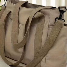 Load image into Gallery viewer, Large Oxford Tote Bag | Convertible Crossbody &amp; Shoulder Bag
