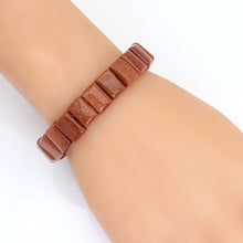 Load image into Gallery viewer, 8x12mm Rectangle Stretchy Bracelet, Sku#U1991