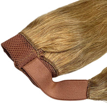Load image into Gallery viewer, Honey Blonde 100% Human Hair Ponytail Extension