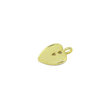 Load image into Gallery viewer, Cystal CZ Heart on Radical Heart Charm Pendant, Sku#LX755