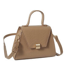 Load image into Gallery viewer, Women's PU Leather Crossbody Shoulder Bag – Casual Square Handbag with Adjustable Strap