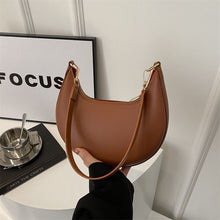 Load image into Gallery viewer, Niche Crescent New Simple All-Match Textured Shoulder Bag For Women