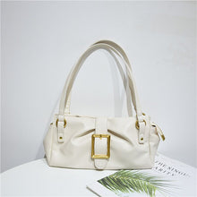 Load image into Gallery viewer, Women's Genuine Cowhide Leather Tote Shoulder Bag – Retro Underarm Handbag