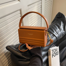 Load image into Gallery viewer, Women's Box Crossbody Bag - Urban Minimalist PU Leather Shoulder Bag with Adjustable Strap