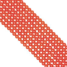 Load image into Gallery viewer, Orange Jade Round Smooth Beads, Sku#U2024