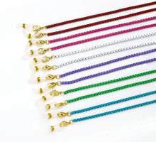 Load image into Gallery viewer, Interchangeable Mask Chain, Sunglass chain, sku#CL29