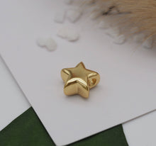 Load image into Gallery viewer, Large Hole Five Point Star Charm, Sku#LD234