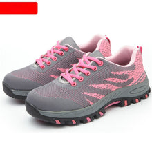 Load image into Gallery viewer, Women's Steel Toe Safety Work Shoes – Wear-Resistant, Puncture-Proof &amp; Impact-Resistant
