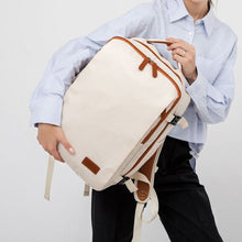 Load image into Gallery viewer, Men's Large Oxford Cloth Backpack – 36–55L Casual Travel Bag
