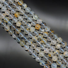 Load image into Gallery viewer, Genuine Yellow Topaz Round Smooth Beads, 6mm/8mm, Sku#U1641