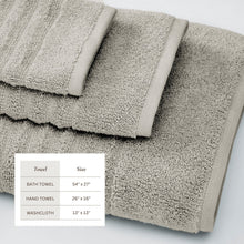 Load image into Gallery viewer, Luxury Combed Cotton Bath Towel Set - Karina Collection
