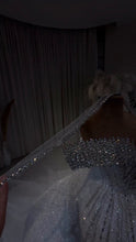Load image into Gallery viewer, Luxury Royale Crystal Beaded Off-Shoulder Wedding Gown GD105