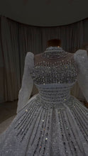 Load image into Gallery viewer, Luxury Crystal Embellished Off-Shoulder Princess Dress GD102