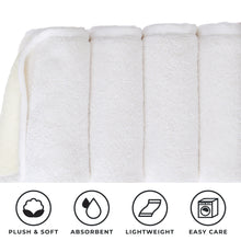 Load image into Gallery viewer, 4 Pack Two-Toned Hand Towel - Vanessa Collection