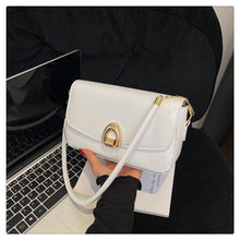 Load image into Gallery viewer, Women's PU Leather Crossbody Bag | Adjustable Strap Zipper Shoulder Handbag