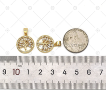Load image into Gallery viewer, CZ Life Tree Charm, Sku#LK548