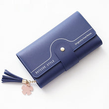 Load image into Gallery viewer, Geometric Letter Buckle Clutch Bag With Tassel And Petal Design For Young Women