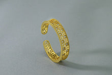 Load image into Gallery viewer, Thick Band Filigree Style Cuff Bracelet, Sku#B150